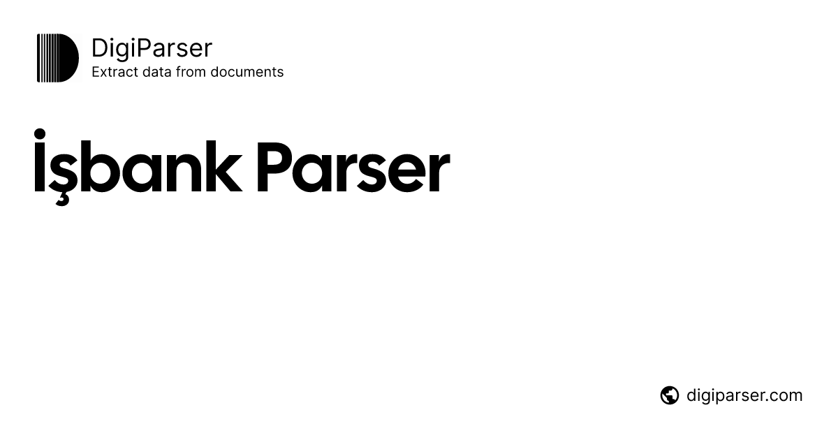 İşbank Statement Parser | Automated TRY Extraction