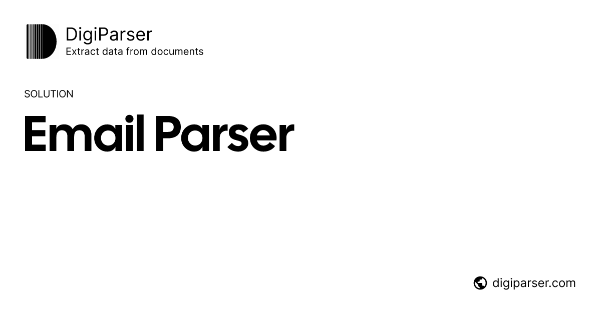 Email Parser - Parse Documents via Email with Unique Inbox Addresses