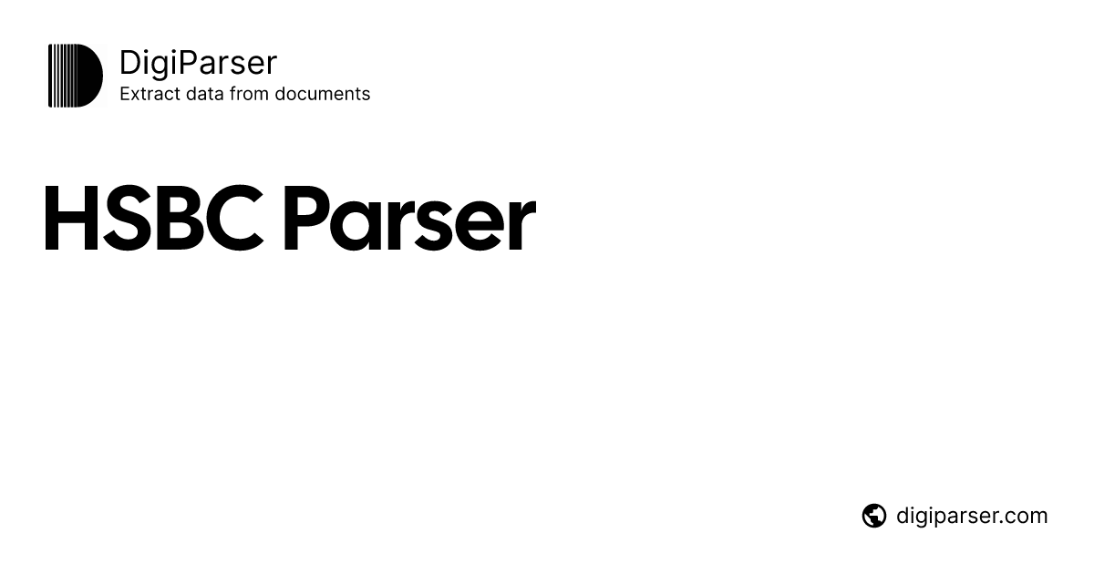 HSBC Statement Parser | Automated GBP Extraction