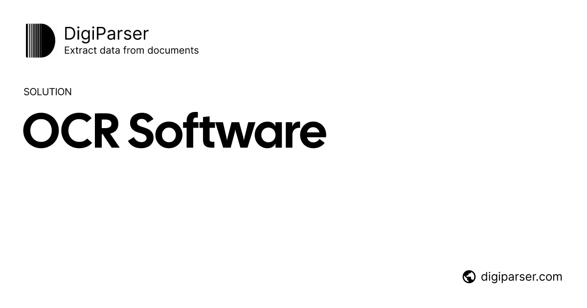 Best OCR Software - AI-Powered Optical Character Recognition