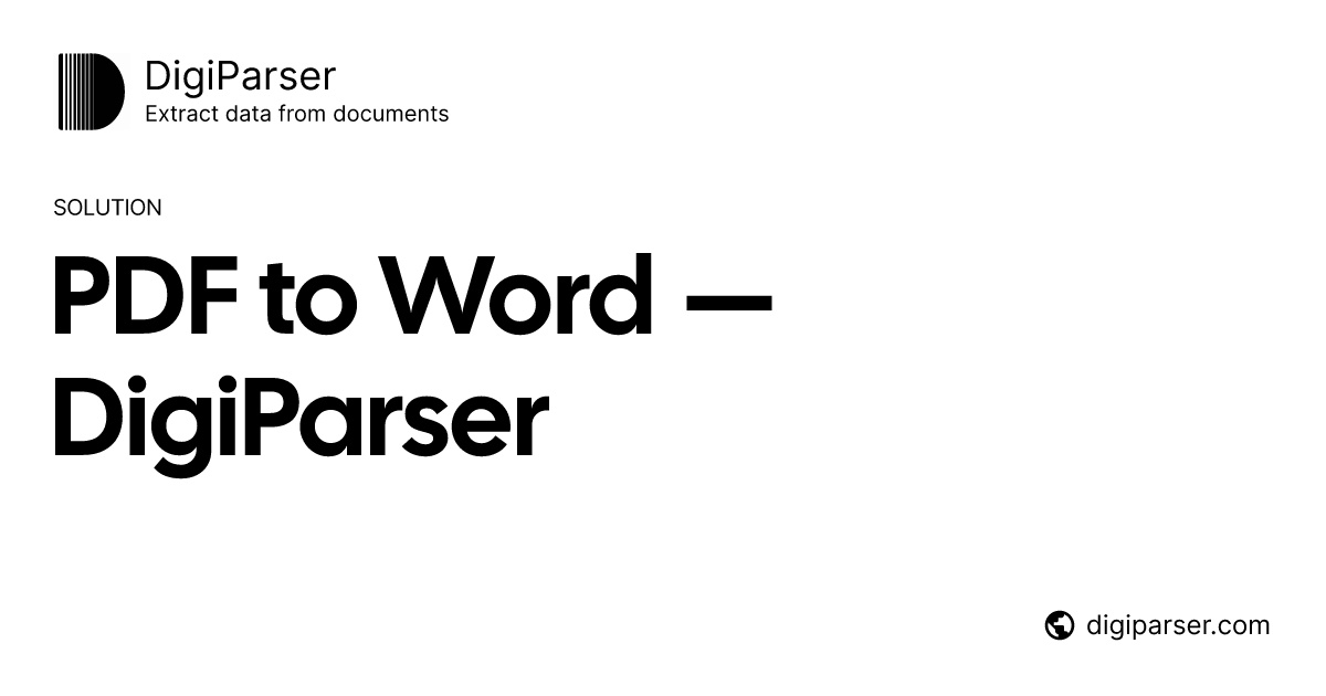 Free PDF to Word Converter — Convert PDF to Editable DOCX