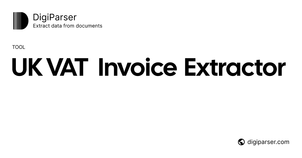 Free UK VAT Invoice Extractor - Extract VAT from UK Invoices for HMRC